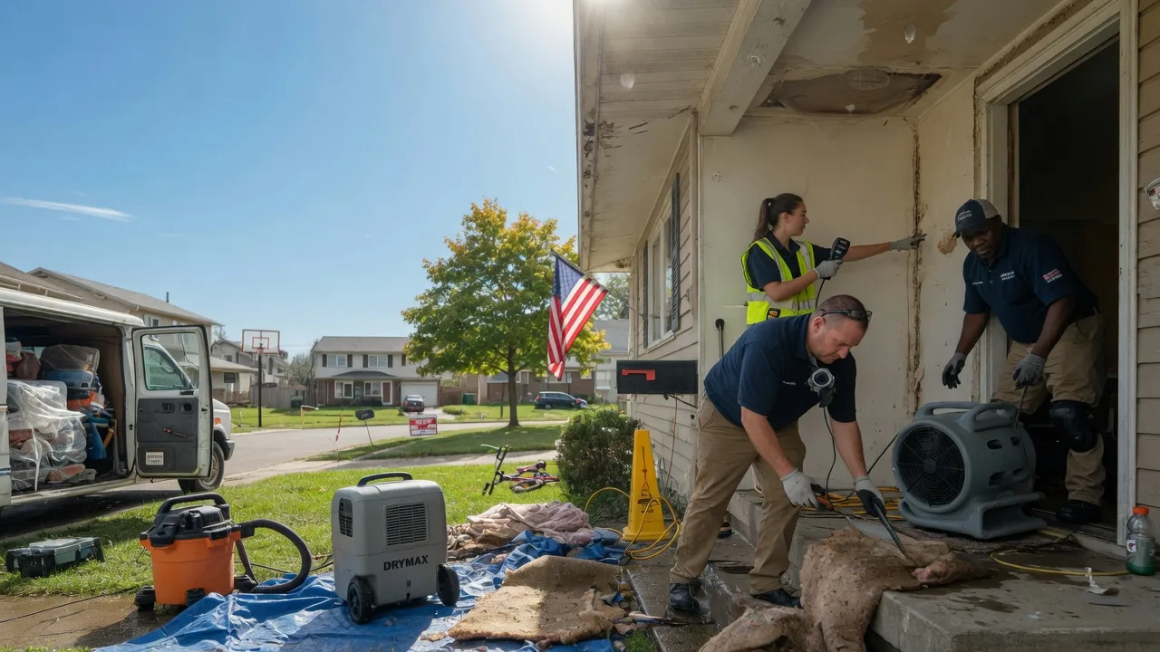 Water Damage Restoration in Mercer, PA near me
